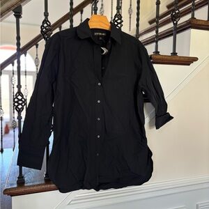 Black Button-Up Shirt
